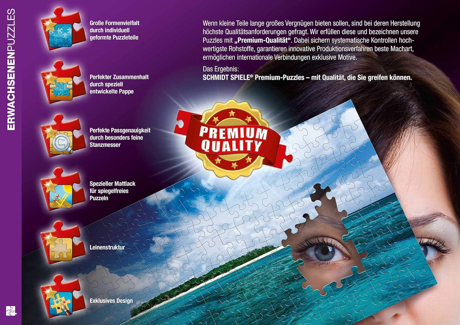 Schmidt Spiele 59977 Puzzle secret, Atelierul tatălui, puzzle jigsaw 1000 piese Puzzle Naty Shop