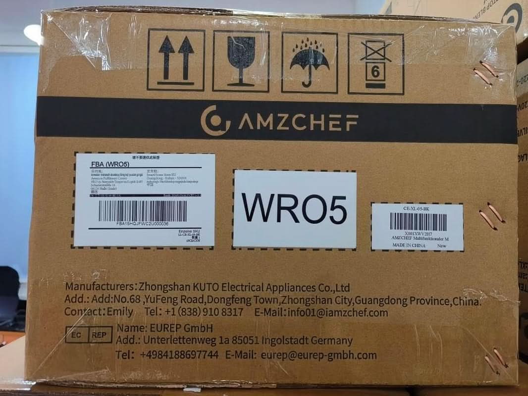 Mixer AMZCHEF, 8 intelligente Menüs und 10 Geschwindigkeiten, LCD-Touchscreen Kitchen Naty Shop