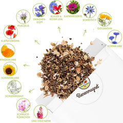 Samenbomben Selber Machen Für Eine Bunte Bienenweide - Bienenfreundlicher Seedbomb Bausatz Für 20-30 Seedbombs