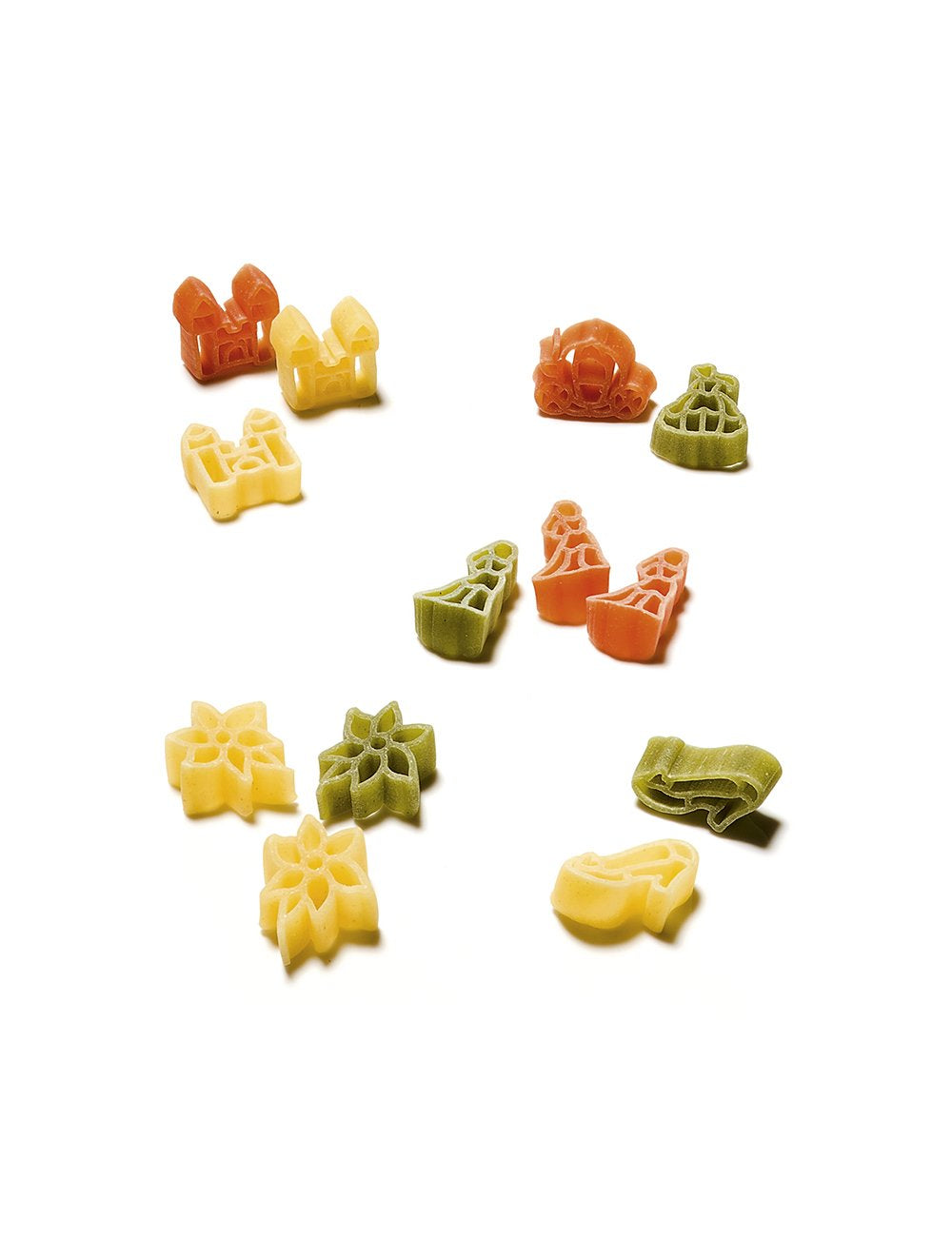 Tricolor Princess-Nudeln