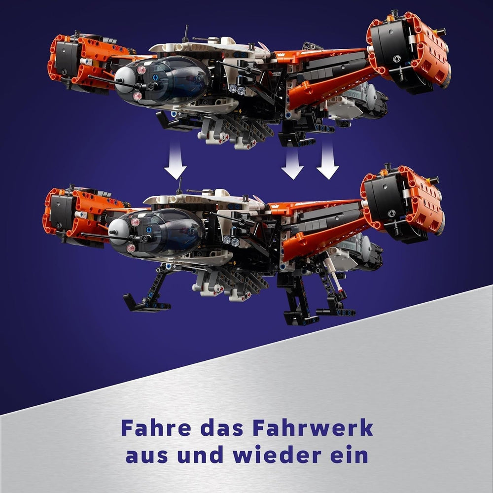 LEGO Technic Vtol Space Transporter LT81, Weltraumbauset, Weltraumspielzeug, Raumschiff, Mini-Rover-Spielset, Geschenk für Jungen und Mädchen ab 10 Jahren 42181 Bausets Besuchen Sie den LEGO-Store
