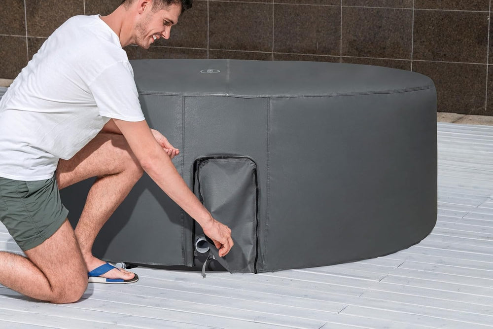 Bestway LAY-Z-SPA Xtras EnergySense Plus komplette Thermoabdeckung Ø 236 x 71 cm, rund