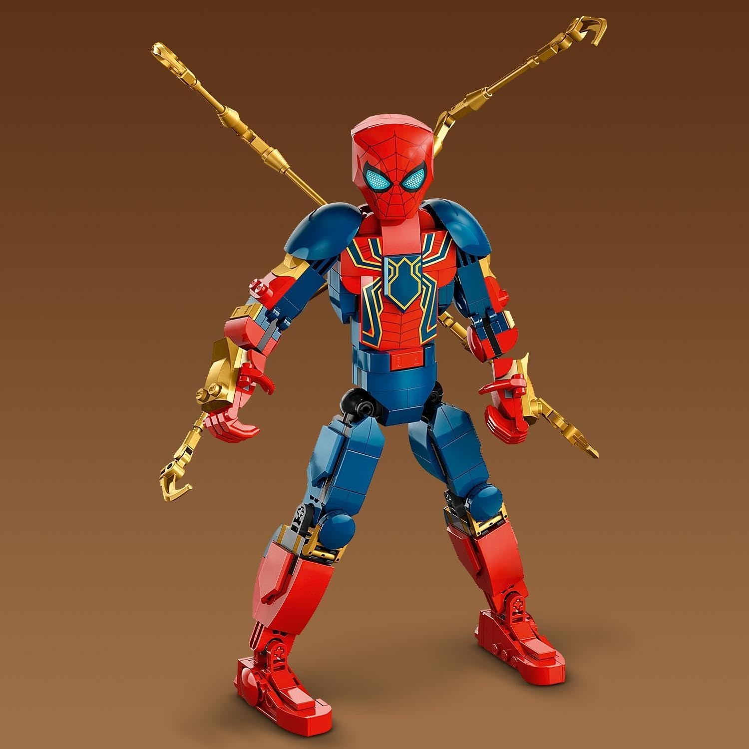 LEGO Marvel Iron Spider-Man Bausteine, Superhelden-Actionspielzeug für Kinder ab 8 Jahren, Jungen und Mädchen, Rüstungsset, baubares Modell, Avengers, Geschenkidee für Marvel-Filmfans, 76298 Bausets. Beuche den LEGO-Store