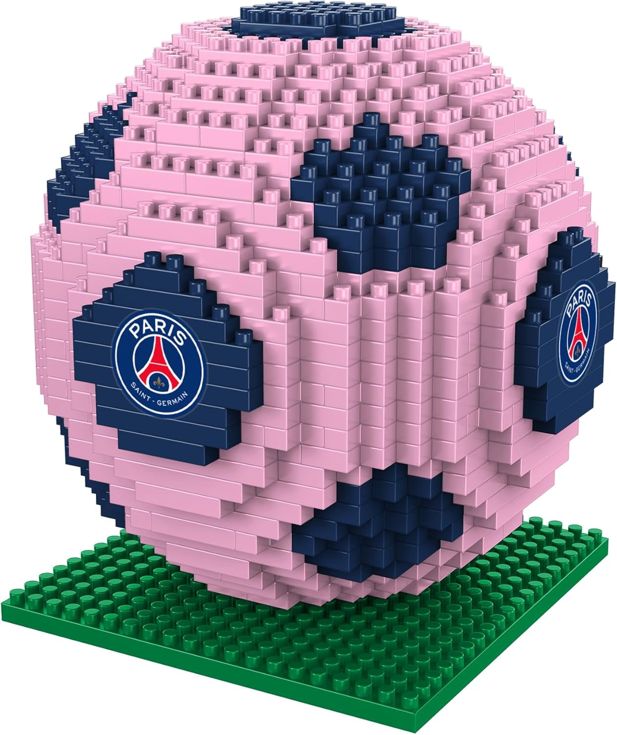 FOCO Offizielles Lizenzprodukt Manchester City FC BRXLZ 3D-Fußball-Konstruktionsspielzeug Modell In alternativer Teamfarbe