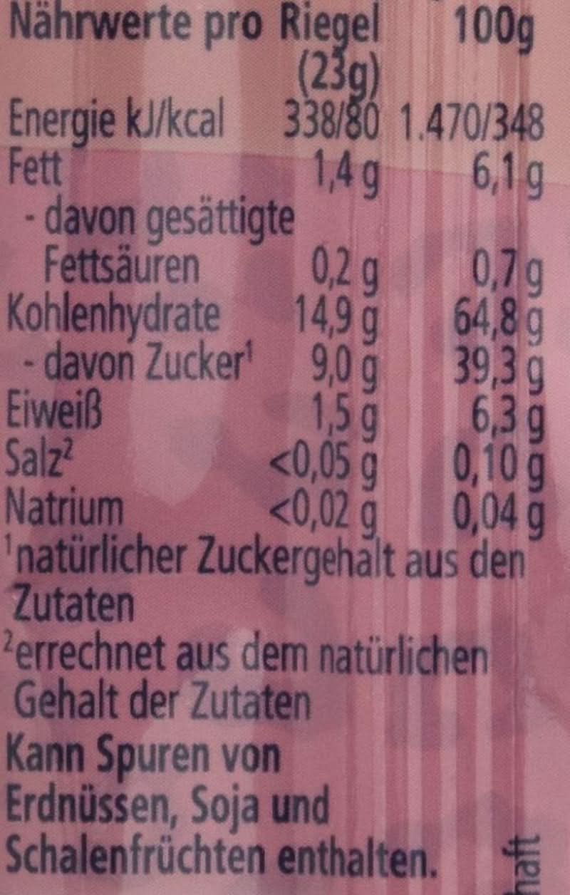 Bio Hipp Fruit-Friend Leopard Riegel, Joghurt-Kirschen in Bananenpüree, 22 x 23g Mutter und Kind Naty Shop