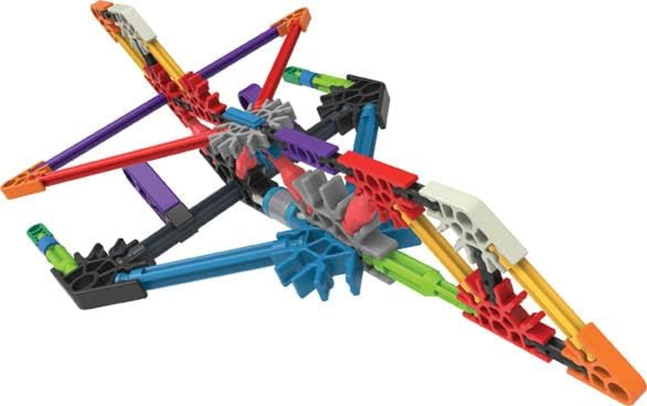 K'Nex Phantasie-Space Shuttle Spielzeug-Baukasten, Basic Fun, 17021, 60 Teile, pädagogisches Weltraum-Spielzeug für Kinder, geeignet für Jungen und Mädchen im Alter von 5-10 Jahren