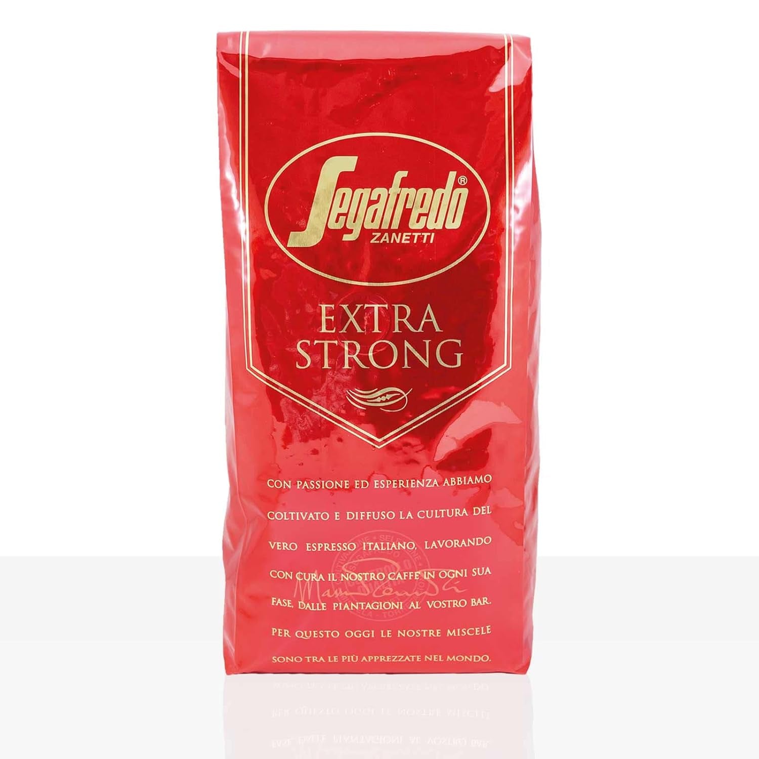 Segafredo Espresso Extra Puternic - 8 boabe de cafea x 1 kg