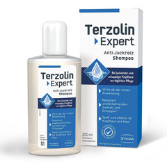 Terzolin Expert Anti-Itch Shampoo, Feuchtigkeitspflege für empfindliche Kopfhaut – 200 ml Dusche und Bad Terzolin Standardtitel