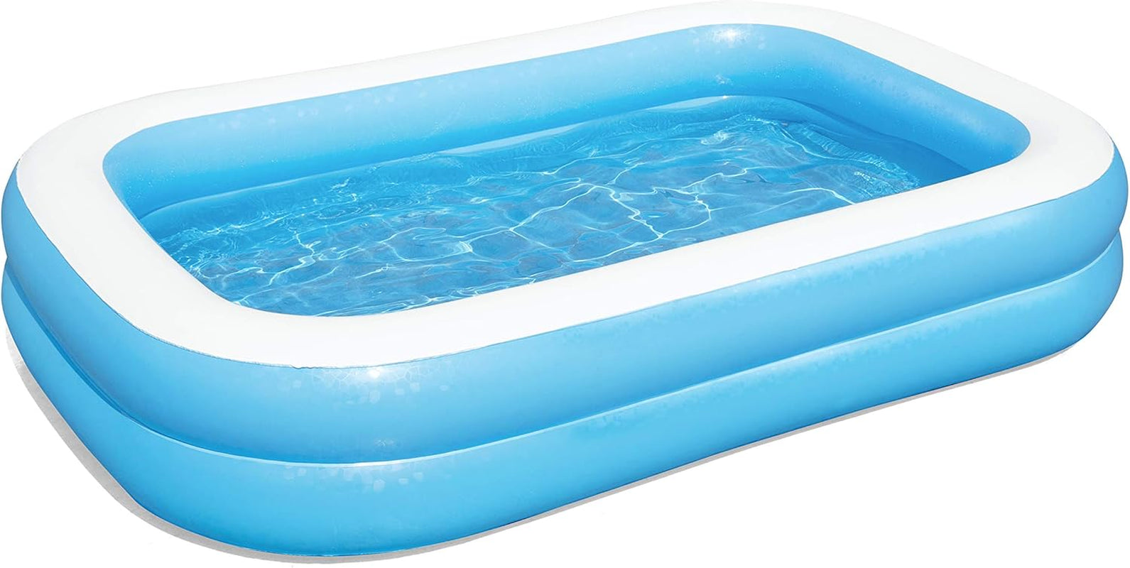 Piscină Bestway Family, piscină dreptunghiulară pentru copii, ușor de asamblat, culoare, 262 x 175 x 51 cm