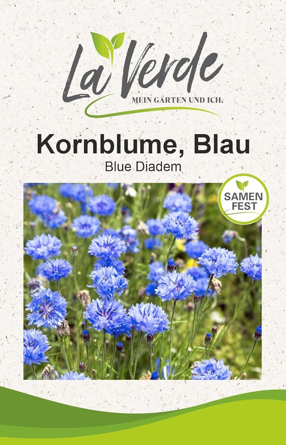 La Verde MEIN GARTEN UND ICH. Kalifornischer Mohn 'Poppy Orange' für ca. 250 Pflanzen, Kalifornischer Mohn, langblühende Samen, gentechnikfrei