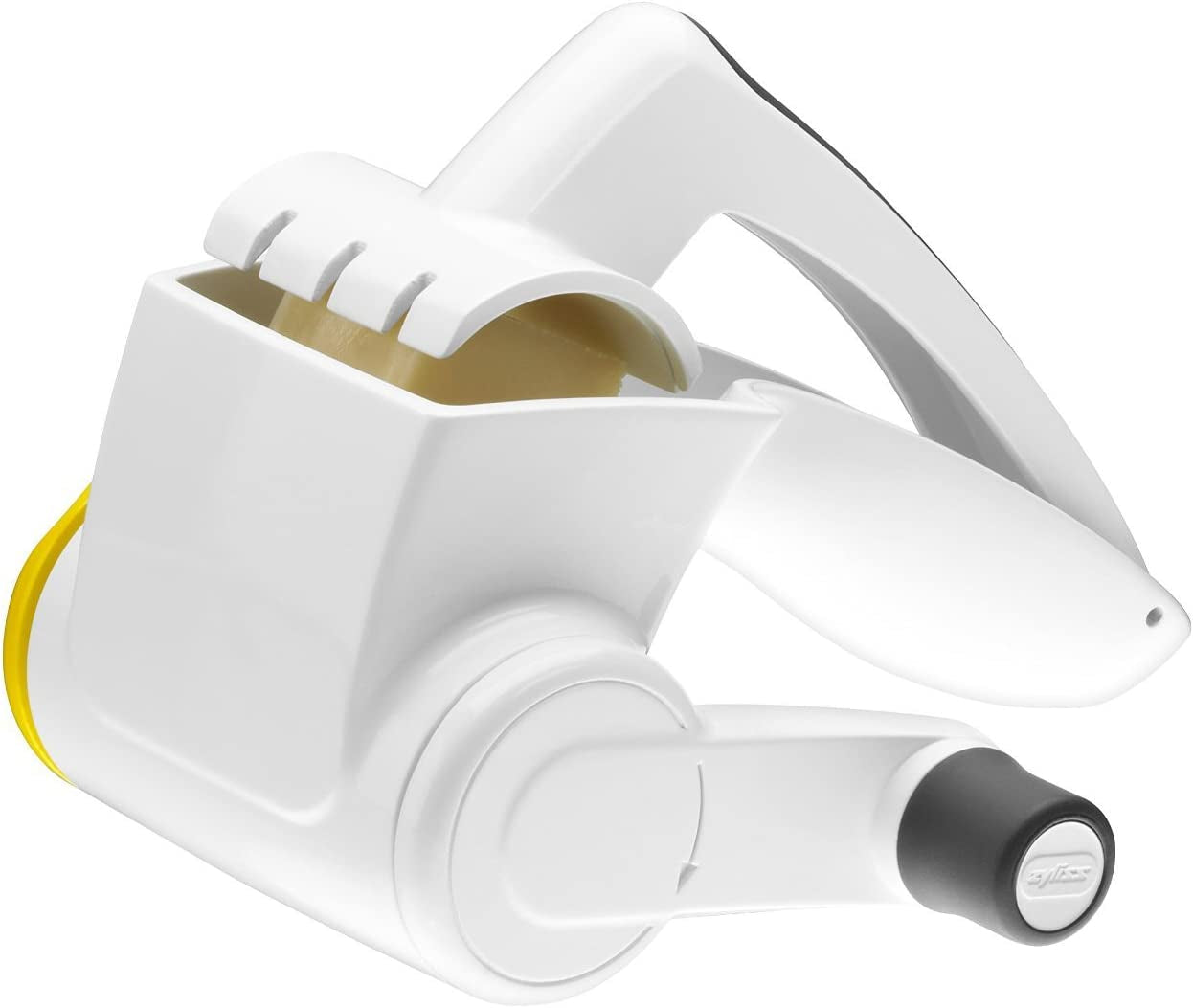 ZYLISS Classic Käsereiben E900010 Feine Edelstahltrommel 16 x 8,5 x 8,5 cm Schäler Naty Shop