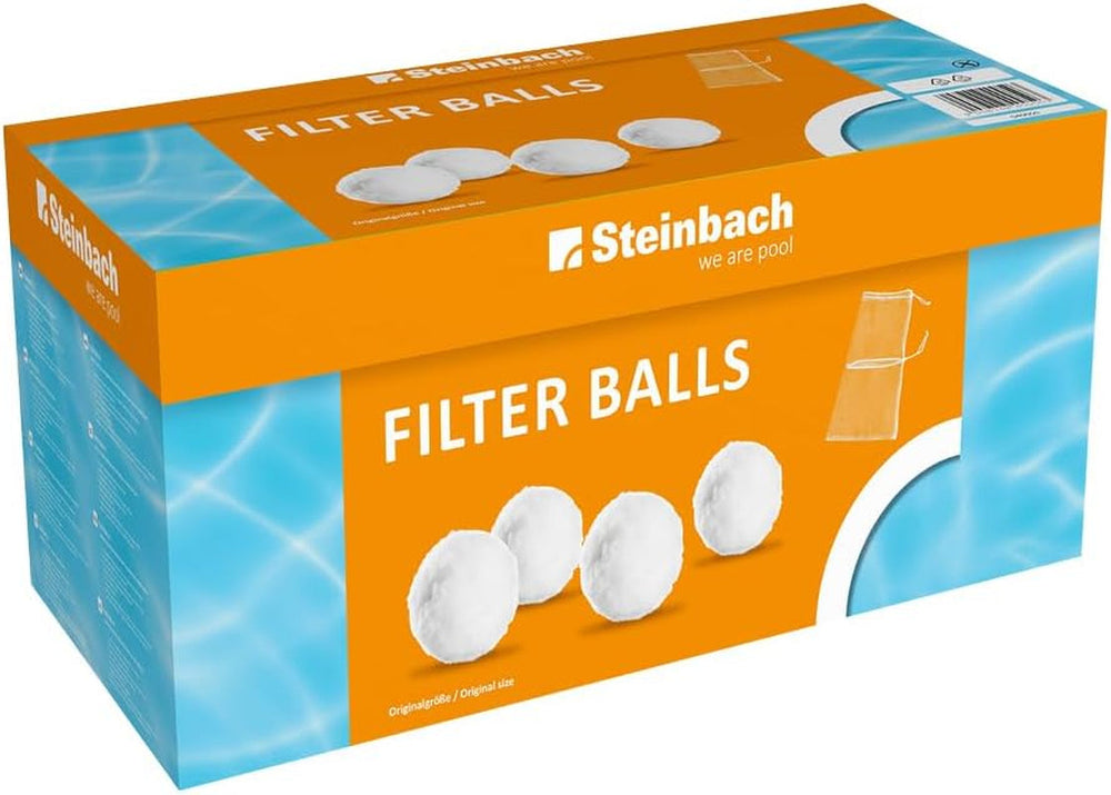 Bile filtrante Steinbach – 040050 – Bile filtrante de curățare pentru piscine – Compatibile cu toate sistemele standard de filtrare cu nisip – 700 g – Ambalaj Steinbach