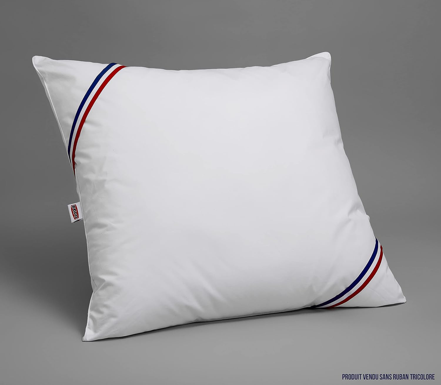 DODO Premium Pillow, 60 X 60 Cm, Medium Comfort, Perna Cloud De Douceur | Miteproof And Fluffy | Percale Cotton + Piping Lavabilă la mașină la 40 °C Perne standard Naty Shop