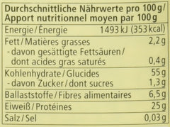 Bio gelbe Linsen, 500g