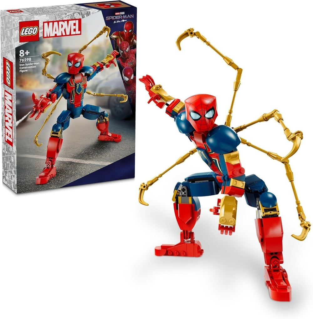 LEGO Marvel Iron Spider-Man Bausteine, Superhelden-Actionspielzeug für Kinder ab 8 Jahren, Jungen und Mädchen, Rüstungsset, baubares Modell, Avengers, Geschenkidee für Marvel-Filmfans, 76298 Bausets. Besuchen Sie den LEGO-Store. Standardtitel