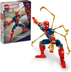 LEGO Marvel Iron Spider-Man Bausteine, Superhelden-Actionspielzeug für Kinder ab 8 Jahren, Jungen und Mädchen, Rüstungsset, baubares Modell, Avengers, Geschenkidee für Marvel-Filmfans, 76298 Bausets. Besuchen Sie den LEGO-Store. Standardtitel