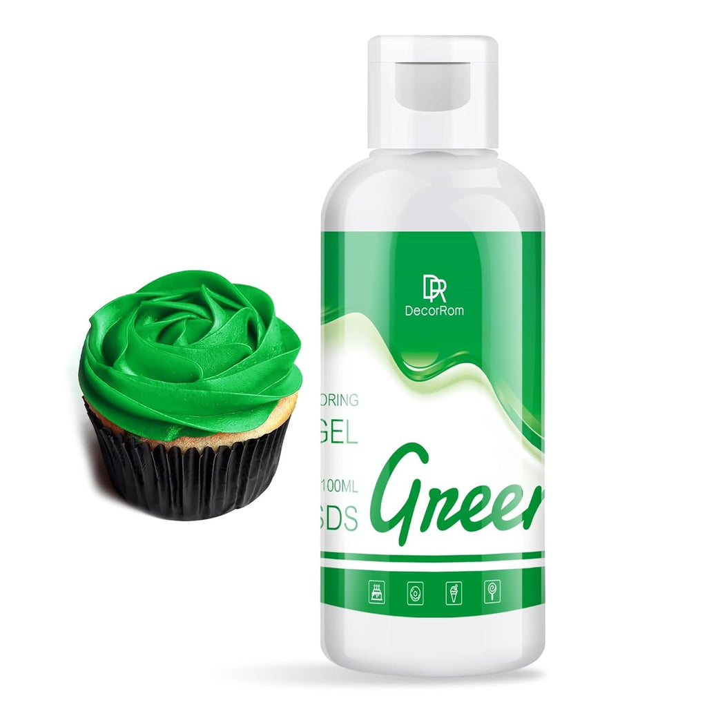 Colorant alimentar gel - 120 g coloranți alimentari concentrați pentru decorarea torturilor, copt, fursecuri, macaroane - Colorant alimentar fără zahăr pentru băuturi, decorarea torturilor, slime DIY, ou de Paște (alb)