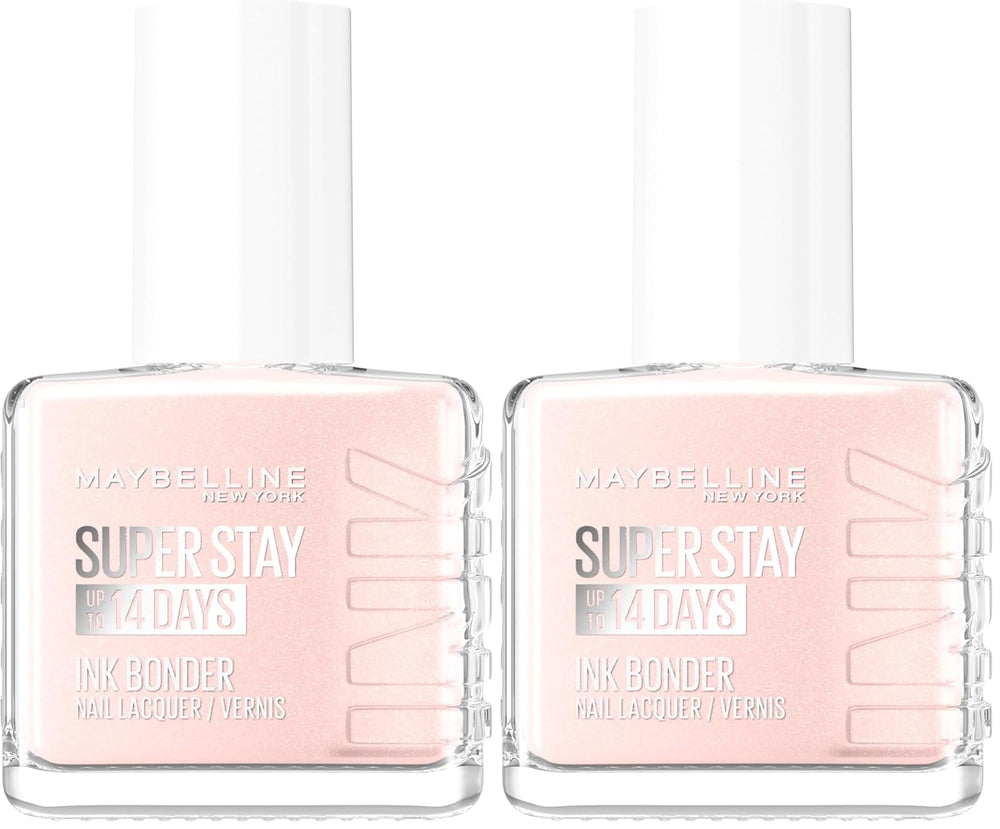 Maybelline New York Super Stay Ink Bonder 078 Porcelain – langanhaltender Nagellack für starke Nägel und intensive Farbe, 12,3 ml