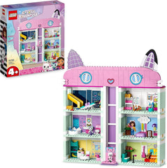 Lego 10788 Gabbys Puppenhaus-Spielzeugset, 8 Zimmer und 4 Etagen Gabbys Puppenhaus-Spielzeug mit Pandi-, Erdmännchen-, Kuchi-Figuren und Zubehör, Geschenk für 4-jährige Mädchen, Jungen und Kinder. Bausets. Besuchen Sie den LEGO-Store Single