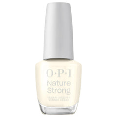 OPI Nature Strong Cauliflower Power – Weißer Nagellack – Intensiver Glanz und 7 Tage Halt | Langanhaltende Farbe für Ihre Nägel | 15 ml