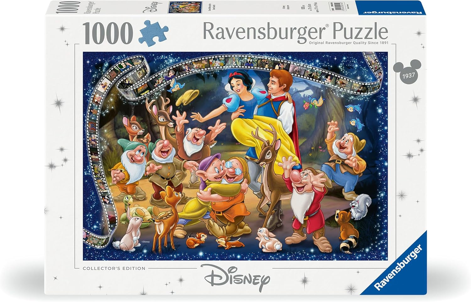 Ravensburger Puzzle 12000310 - Albă ca Zăpada - 1000 piese Puzzle jigsaw Disney pentru adulți și copii de peste 14 ani Puzzle Naty Shop