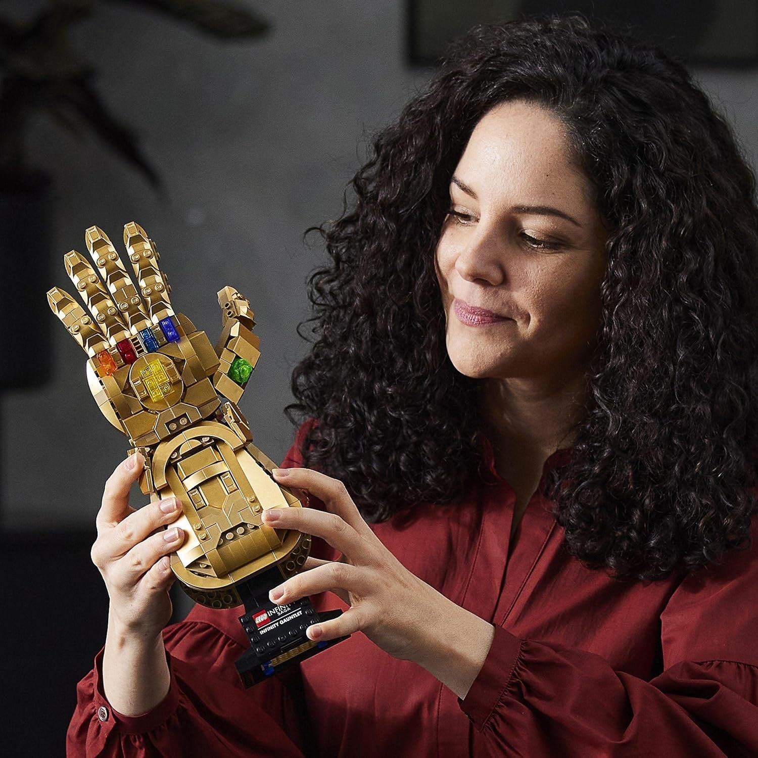 LEGO 76191 Marvel Super Heroes Infinity Glove Avengers Thanos Glove Modellbauset für Erwachsene Fanartikel Geschenk für Männer Frauen Sie Ihn Bausets Besuchen Sie den LEGO-Store