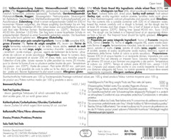 TREK'N EAT Vollkornbrotmischung Mischung zum Backen und Kochen Naty Shop