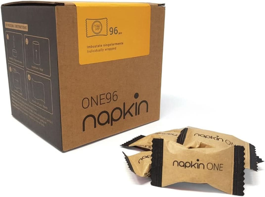 Komprimierte Reinigungstücher CREHO ONE 96 Baby Wet Wipes Naty Shop