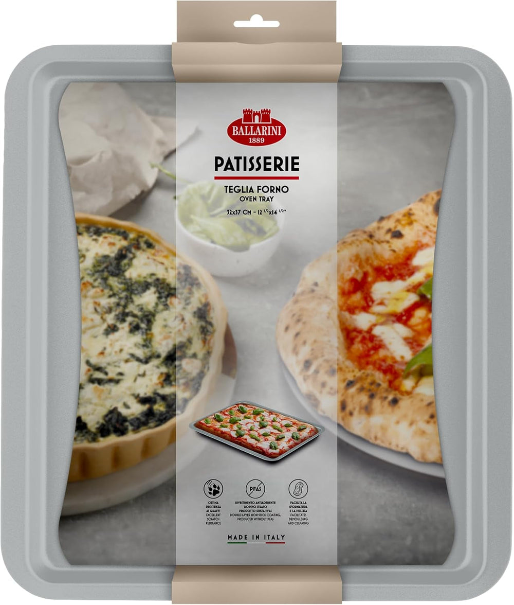 Ballarini, Backform, verschiedene Modelle Formen und Backbleche Naty Shop Graues Ofenblech 32 x 37 cm
