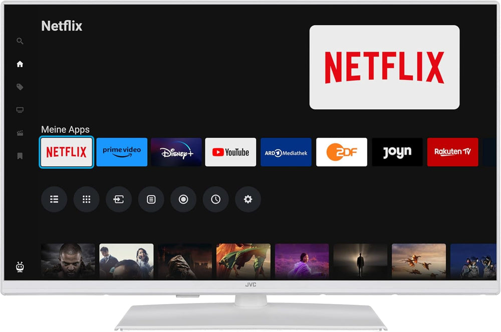 Televizor inteligent JVC de 32 de inci, cu tehnologie TiVo (Full HD, HDR, tuner triplu, 6 luni HD+ inclus) LT-32VF5355W