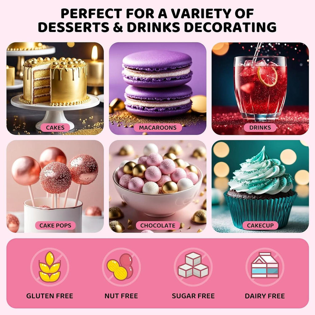 Glitter comestibil, 3 grame Naty Shop