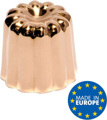 Backformen, Kupfer, 17,5 x 6 x 6 cm, 3 Stück Backformen und Tabletts Naty Shop