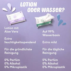 Naïf – Feuchttücher ohne Plastik – 162 Stück (3 Packungen à 54 Tücher) – für Babys und Kinder – Po, Körper, Gesicht – mit Aloe Vera und Bambus – 0 % Duftstoff und Alkohol