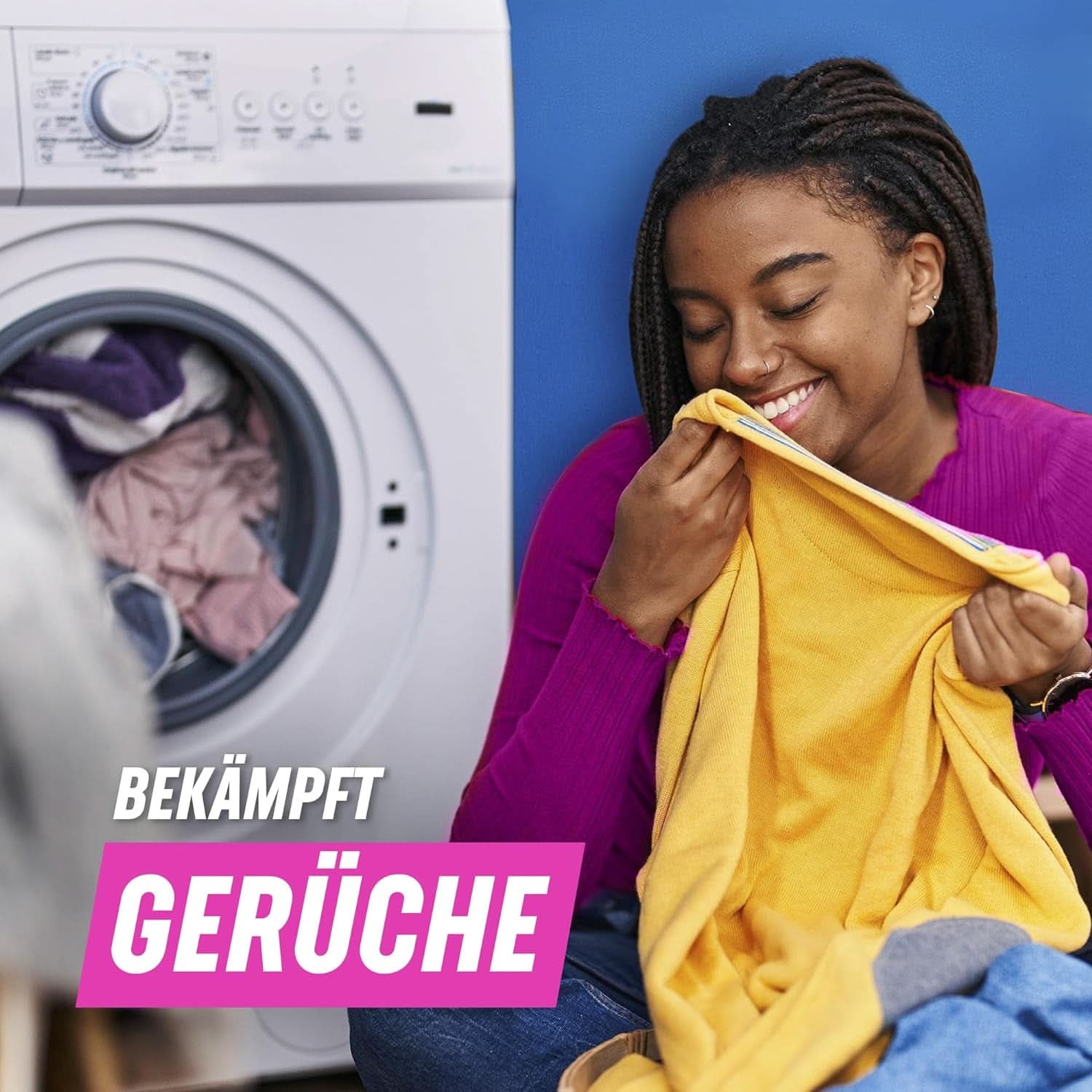 Vanish Oxi Action Powder Pink – 1 x 1,65 kg – Pulver zum Entfernen von Flecken und zur Verbesserung der Wäsche ohne Chlor – für farbige Wäsche. Waschmittel Naty Shop