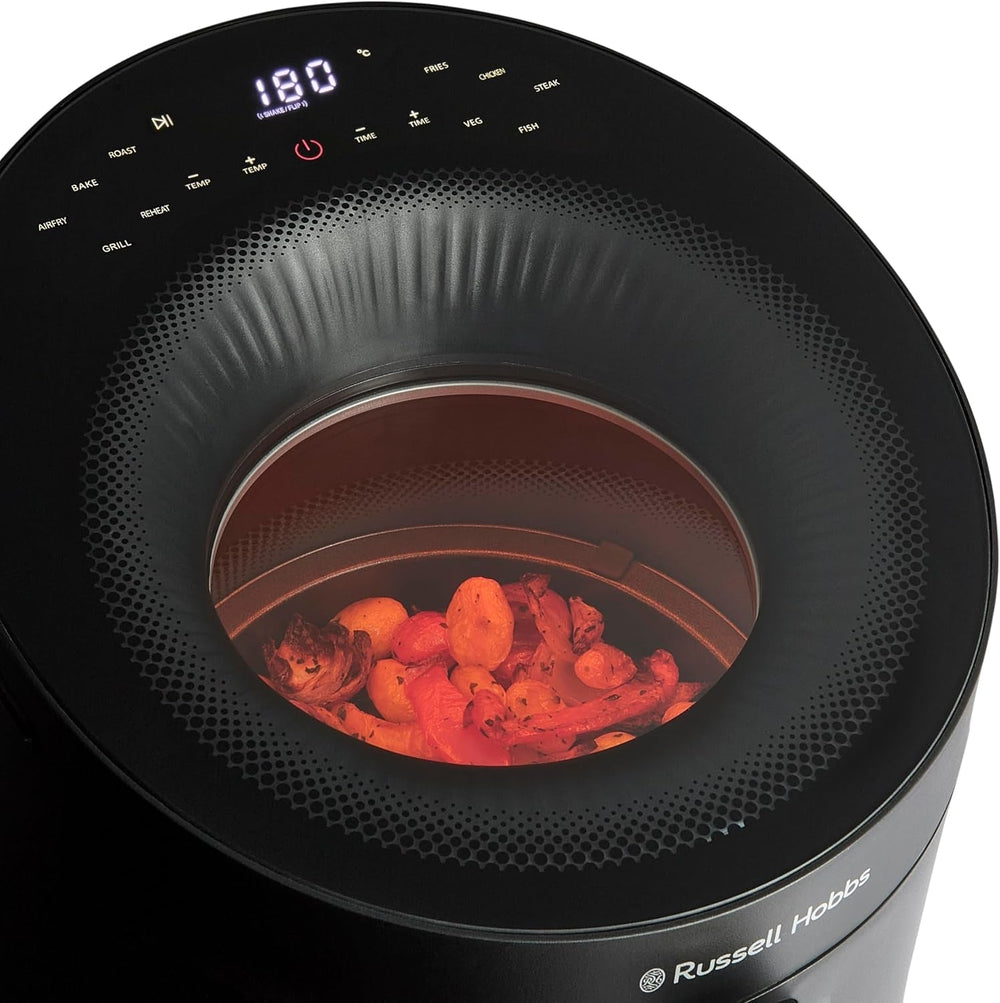 Russell Hobbs Airfryer, 5 Liter, 10 Programme, Sichtfenster Naty Shop Appliances