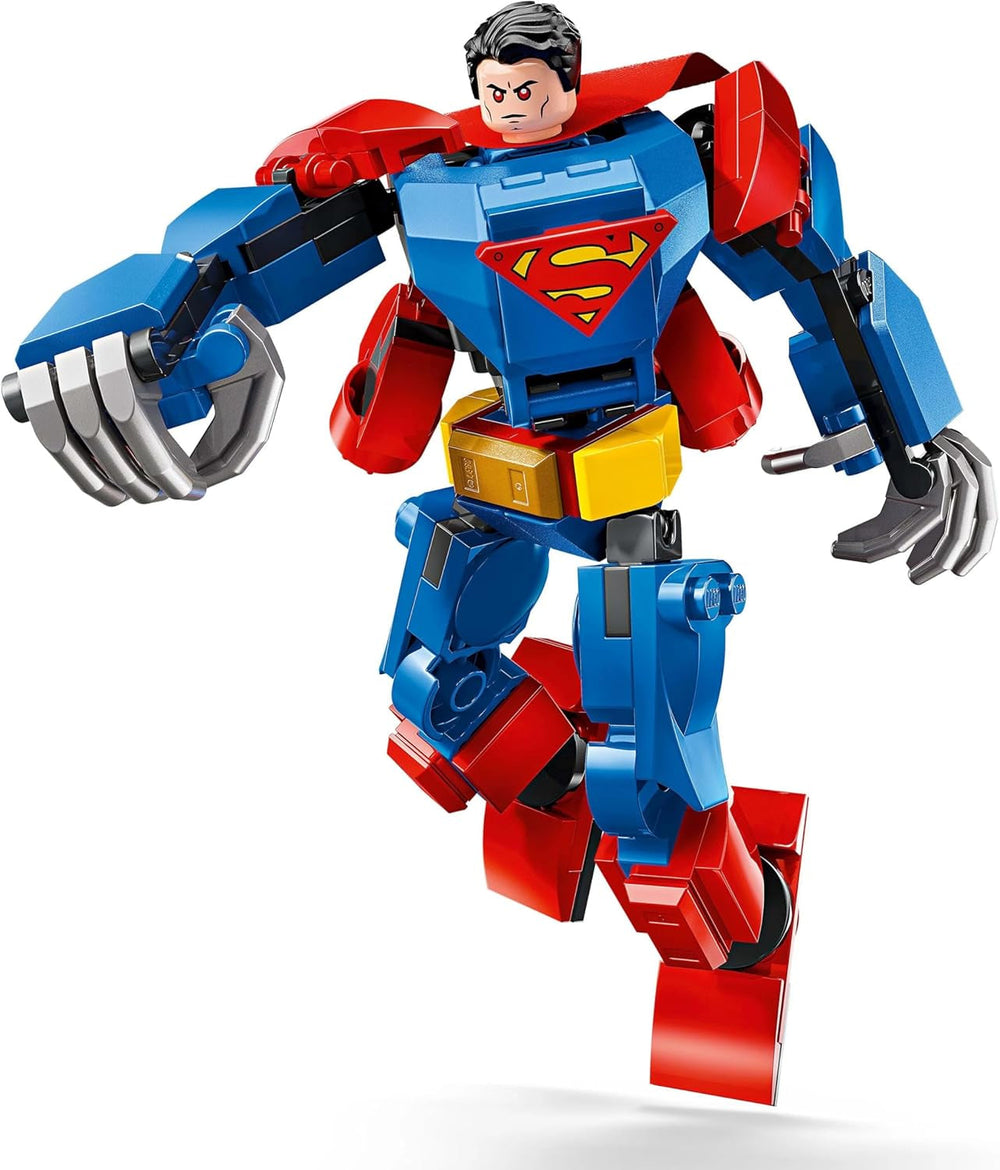 LEGO DC Superman Mech Vs. Lex Luthor – Superhelden-Spielzeug mit 2 Minifiguren – baubare Actionfigur mit beweglichen Armen, Beinen und Fingern – Geschenk für Jungen und Mädchen ab 6 Jahren. 76302 Bausets. Besuchen Sie den LEGO-Store
