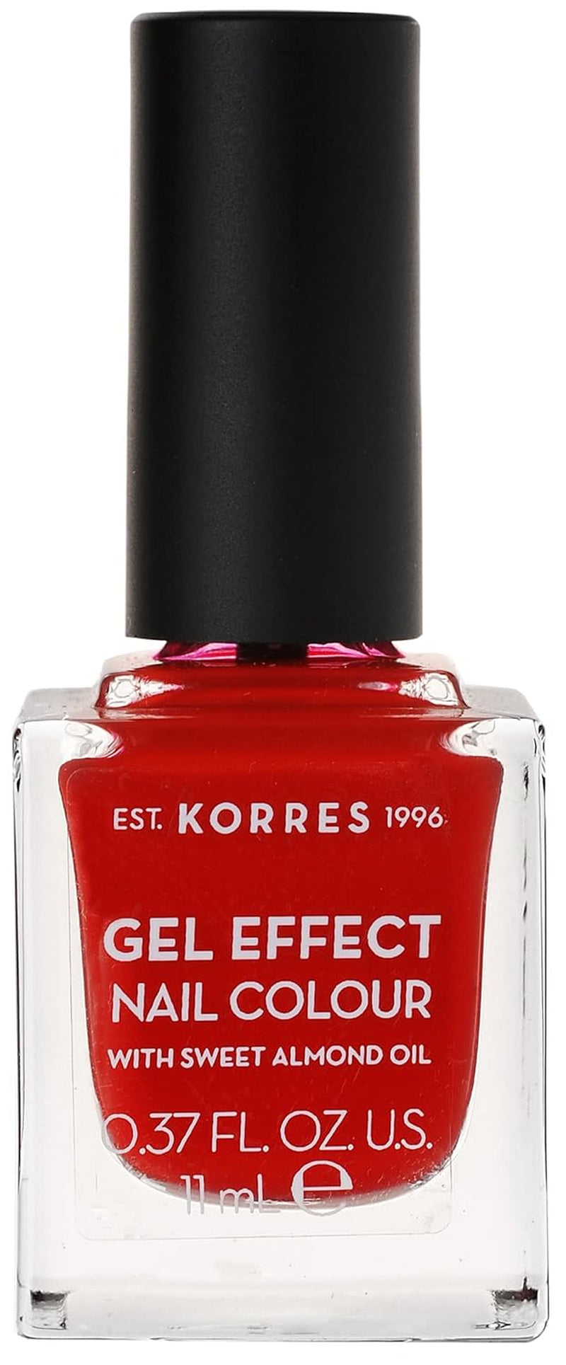 Vopsea de unghii Korres Sweet Almond - 53, roșu regal