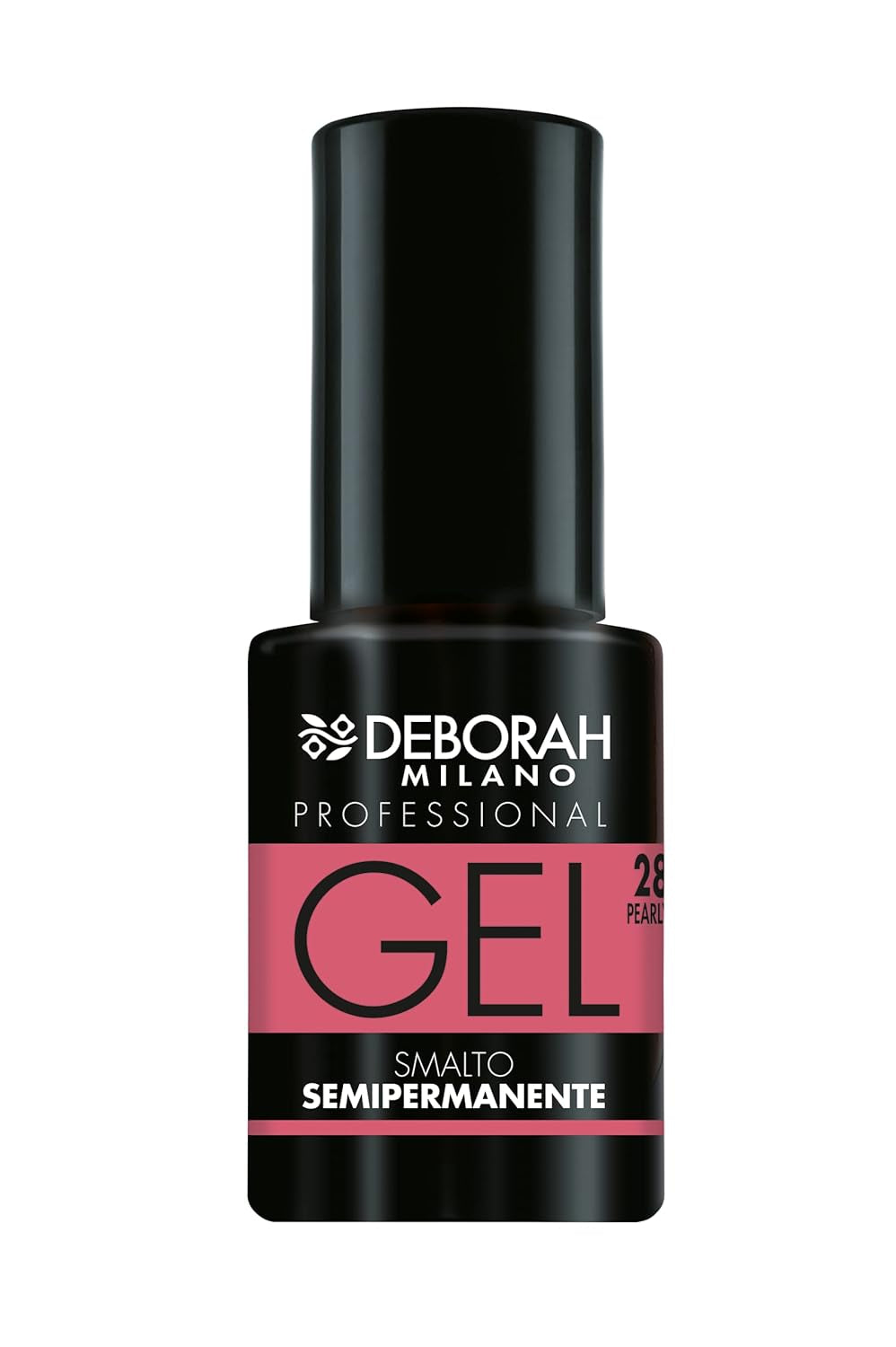 Milano Professional semipermanenter Nagellack, Nr. 21 Burgunderrot, volumengebender Effekt, lang anhaltend, für intensive und glänzende Nägel, 4,5 ml