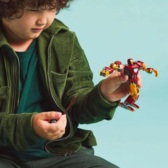 LEGO Marvel Iron Man Mech Vs. Ultron – Superhelden-Spielzeug mit 2 Minifiguren – Actionfigur mit beweglichen Armen, Beinen und Fingern – Geschenk für Jungen und Mädchen ab 6 Jahren. 76307 Besuche den LEGO-Store Bausets