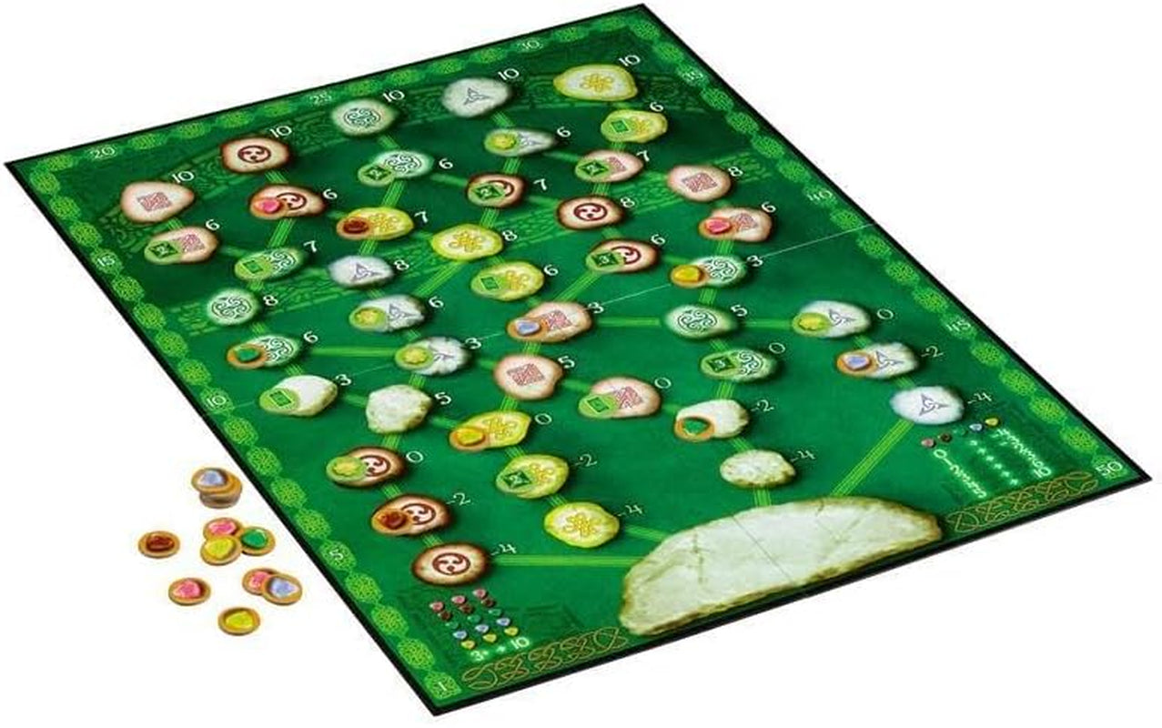 KOSMOS 691783 Keltis-Spiel inklusive Keltis-Erweiterung, klassisches Brettspiel, Familienspiel für 2–4 Spieler ab 10 Jahren, Gesellschaftsspiel für Kinder und Erwachsene, Spiel des Jahres 2008