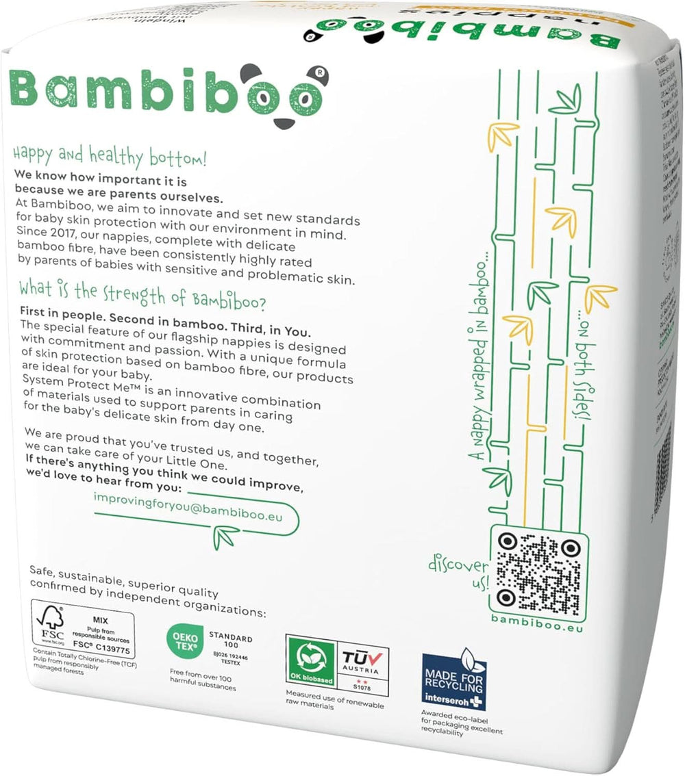 Bambiboo-Einwegwindeln, hautfreundlich und Nabelöffnung, verschiedene Größen Mutter und Baby Naty Shop