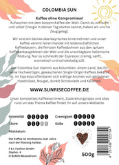 Probierset Espressobohnen 500g Colombia Sun und 500g World of Arabica Ganze Bohnen Geschenk-Set, mittelkräftig geröstet, 1kg