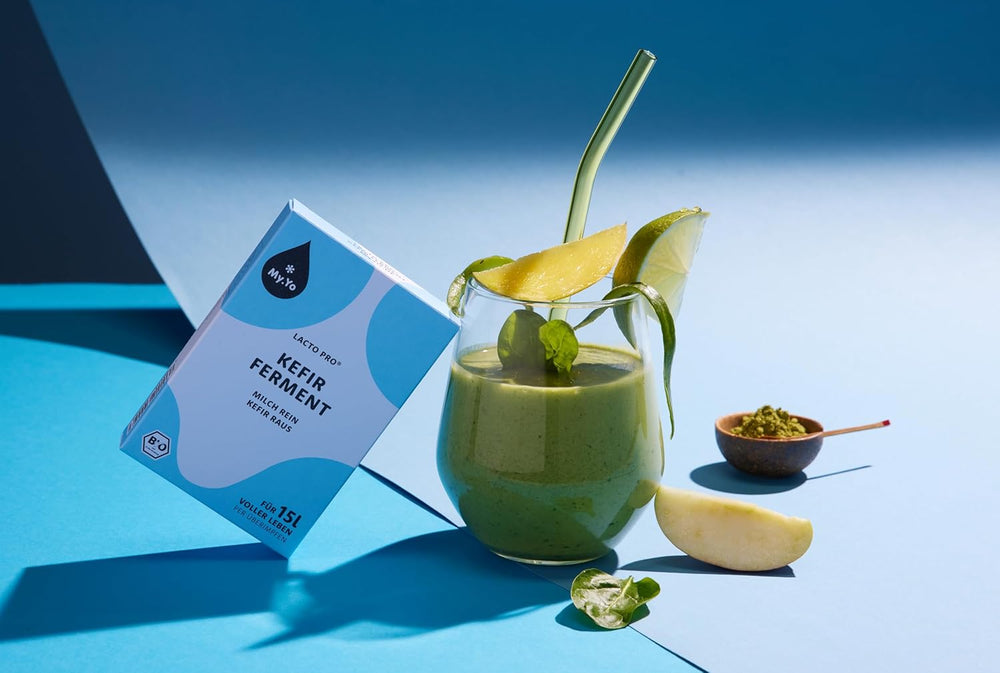 Bio Kefirferment Lacto Pro – 6x5 g – Starterkulturen für 30 L selbstgemachen Kefir – ohne Pilz – DE-ÖKO-013 zertifiziert
