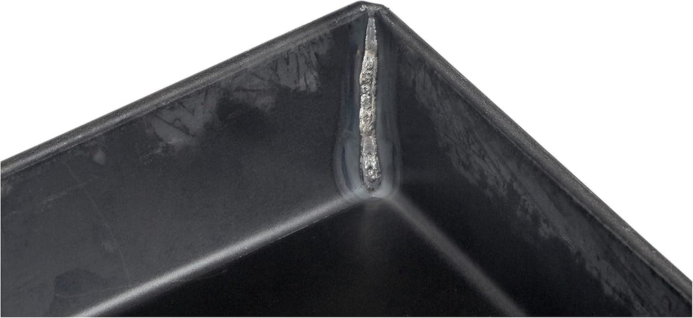 Pasticceria E Pizza Rechteckiges Backblech Aus Blauem Blech, Aluminium, 30 x 23 cm Formen und Tabletts zum Backen Naty Shop