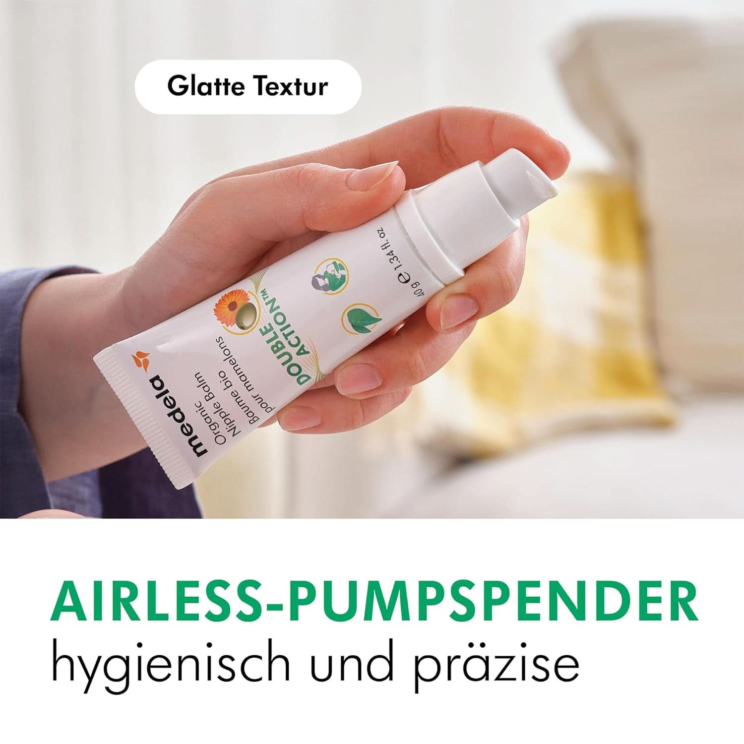 Medela Bio-Brustwarzenbalsm – Beruhigend Und Pflegend Für Stillende Mütter – Hergestellt Aus Naturichen, Sicheren Inhaltsstoffen – Linderung Bei Beanspruchten Brustwarzen – Postpartum Essentials 40 G Zubehör Lebensmittel und Stillen Baby Naty Shop