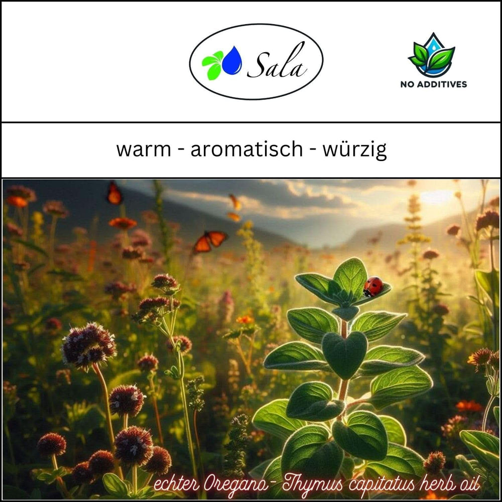 Oreganoöl Aroma Ätherisches Oreganoöl BIO – Zum Verzehr – 100 % natürlich 30 ml Arome Naty Shop