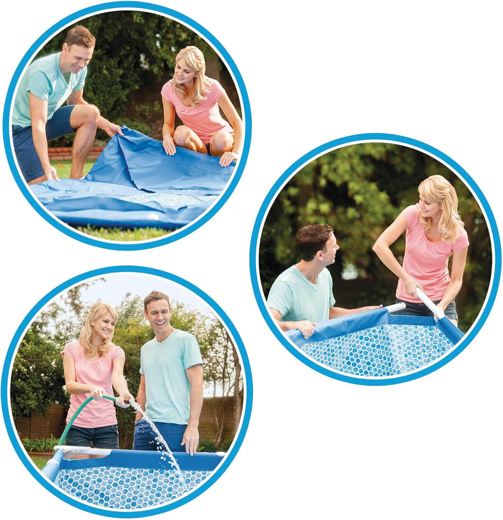 3 m x 76 cm Metallrahmenpool mit Filterpumpe, 4485 Liter, blau, 305 x 76 cm, 28202UK