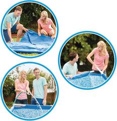 3 m x 76 cm Metallrahmenpool mit Filterpumpe, 4485 Liter, blau, 305 x 76 cm, 28202UK