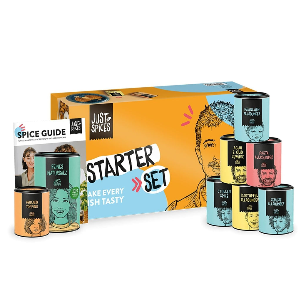 Just Spices Do It Yourself Schokoladen Kit I Mache Eigene Schoko-Tafeln I Mit Formen, Gewürzen, Schachteln & Rezepten Naty Shop Starter Set