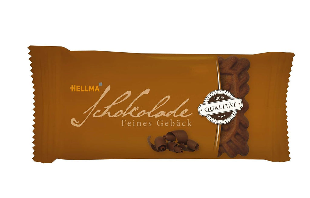 Mix pentru biscuiți fini HELLMA - 200 de biscuiți, ambalați individual - 3 sortimente - Cutie de depozitare - Pentru hoteluri, cafenele și restaurante